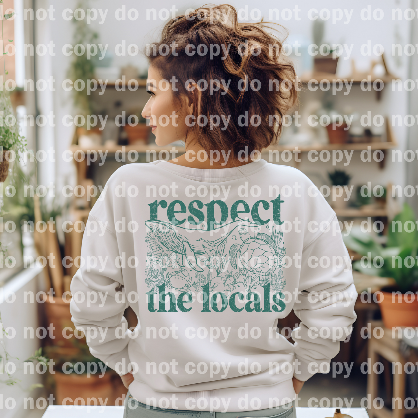 Respect The Locals Grunge