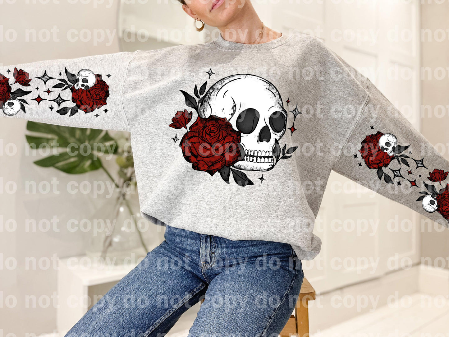Roses And Skull