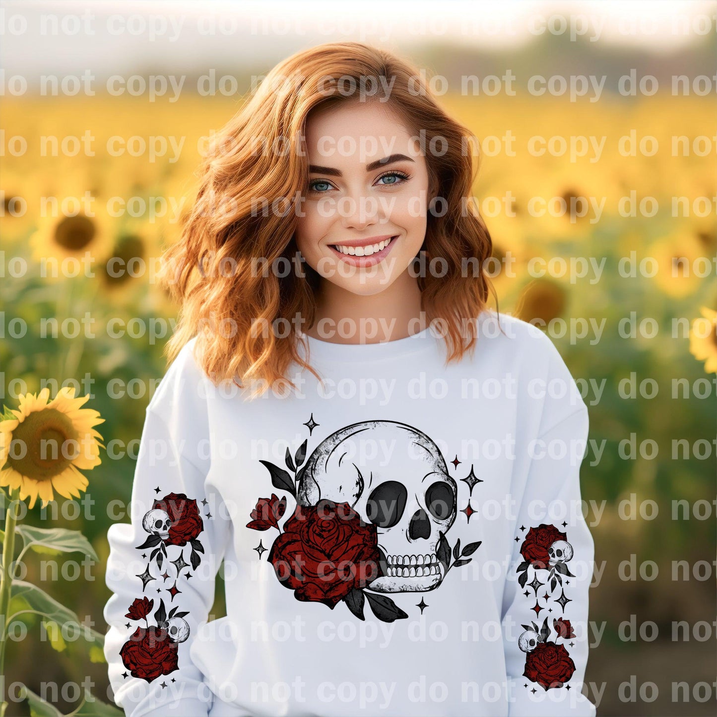 Roses And Skull