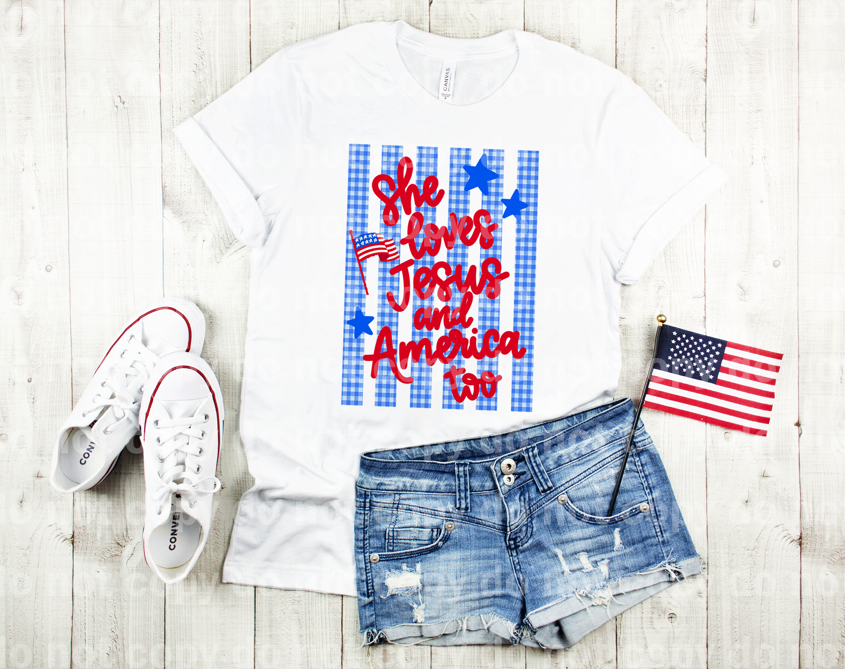 She Loves Jesus and America Too