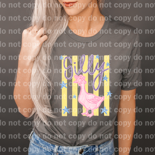 Silly Goose Yellow Stripes