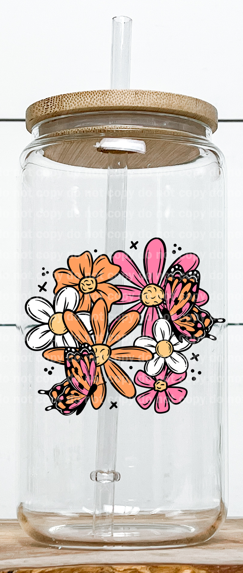 Spring Floral Butterfly