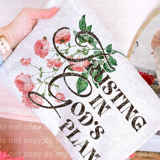 Trusting In God's Plan