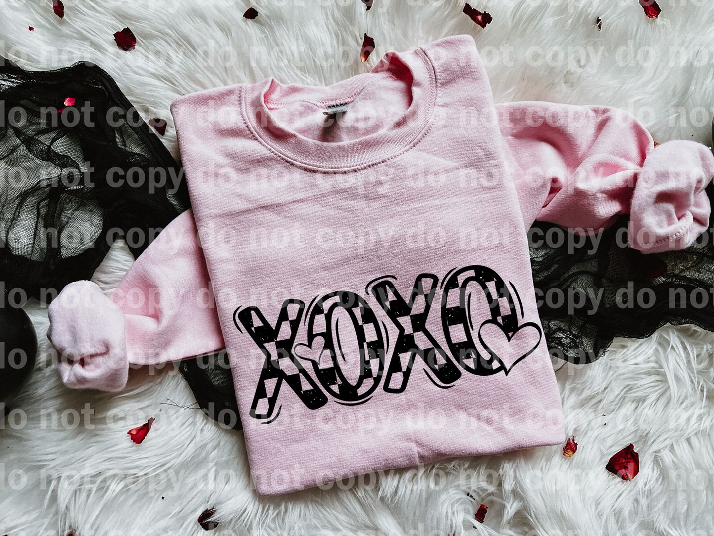 Xoxo Checkered Black/White