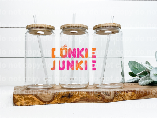 Dunkie Junkie Decal 3.5 x 2