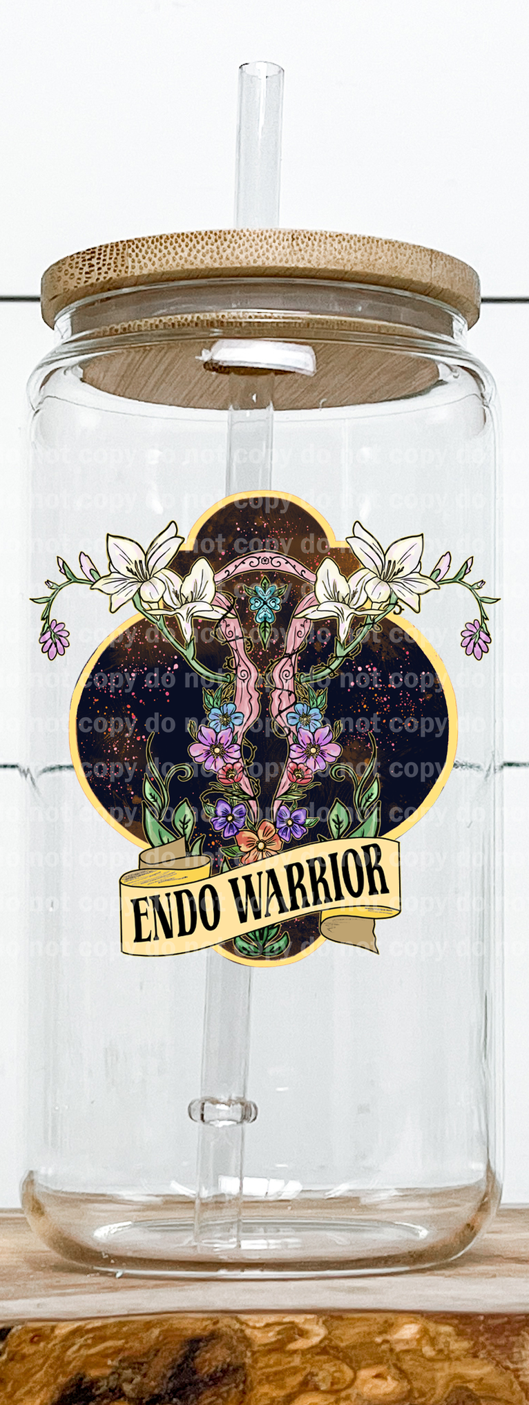 Endo Warrior Floral Emblem