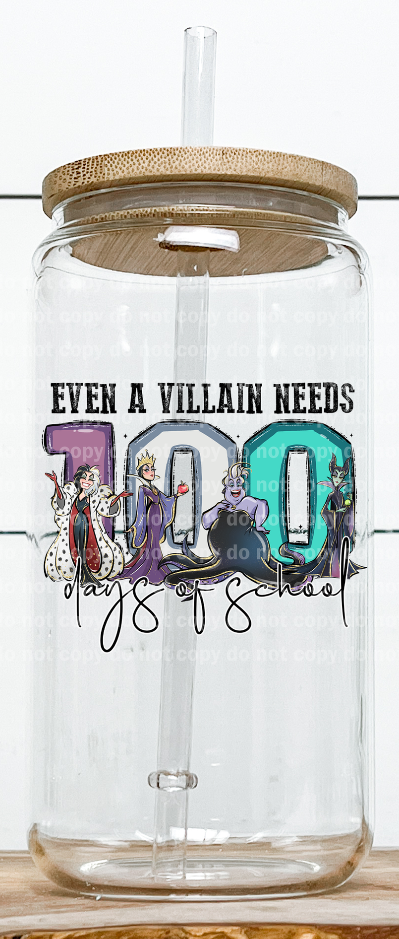 Even A Villain Needs 100 Days Of School