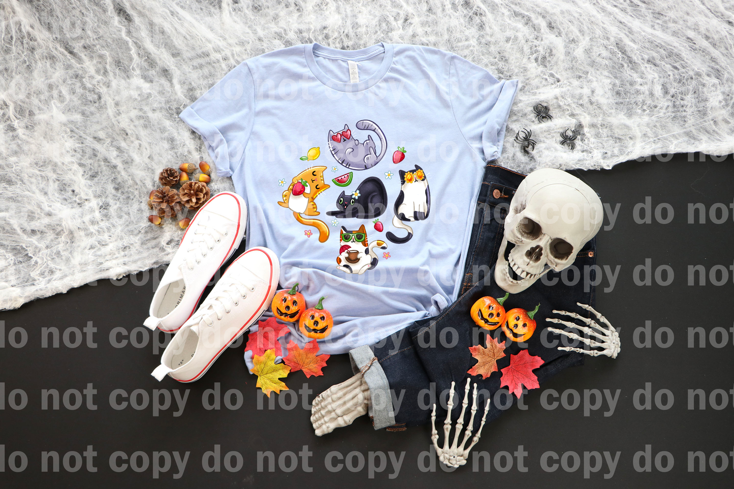 Cats and Floral Collage