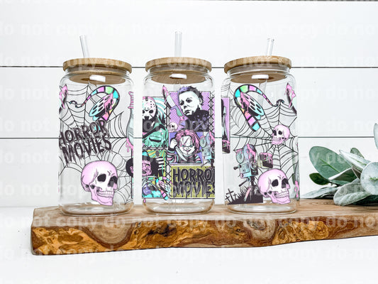 Horror Movies Skull 16oz Cup Wrap