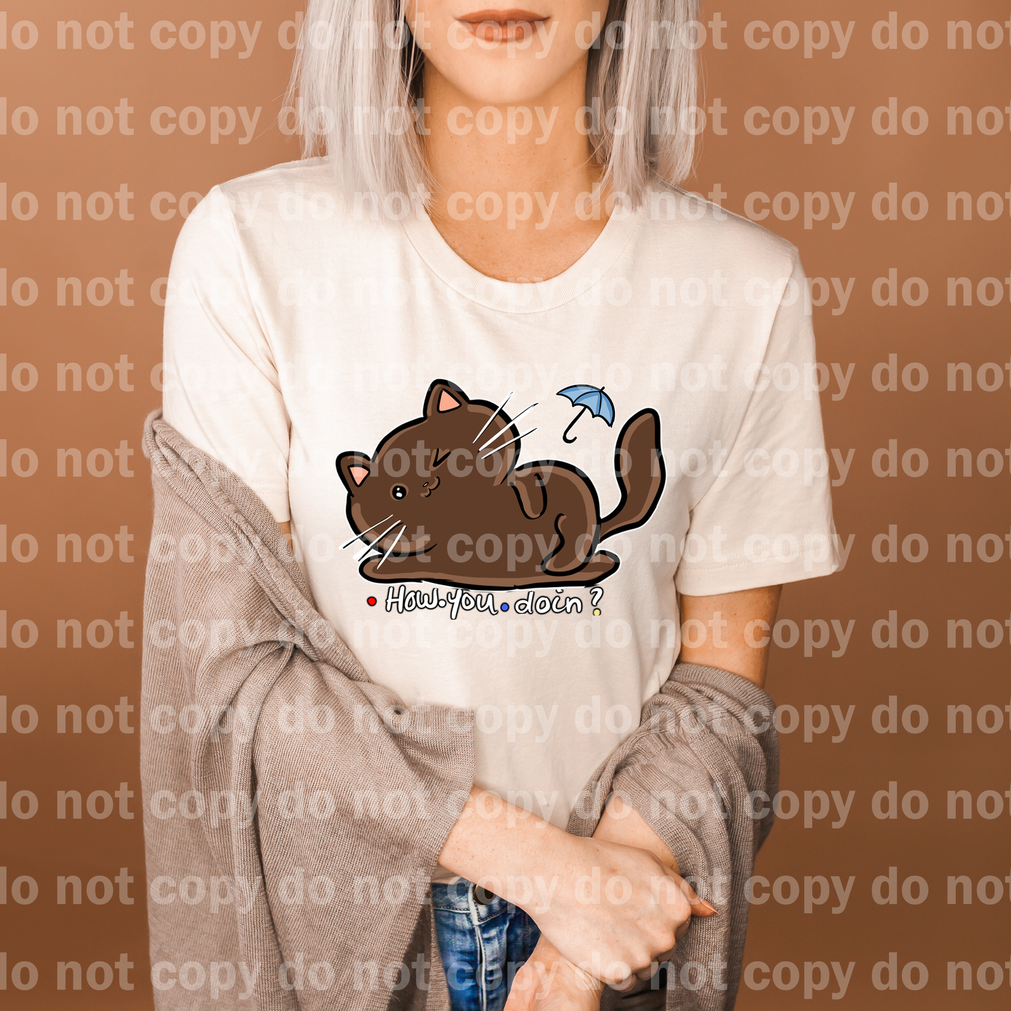 How You Doin Cat and Umbrella