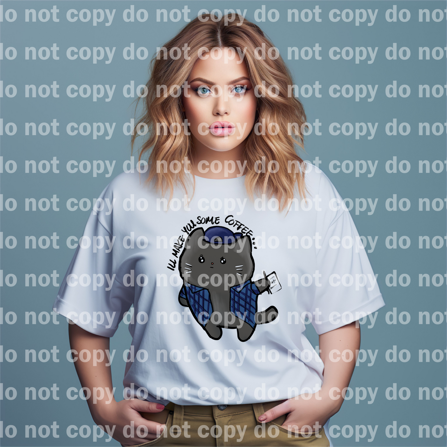 I'll Make You Some Coffee Cat