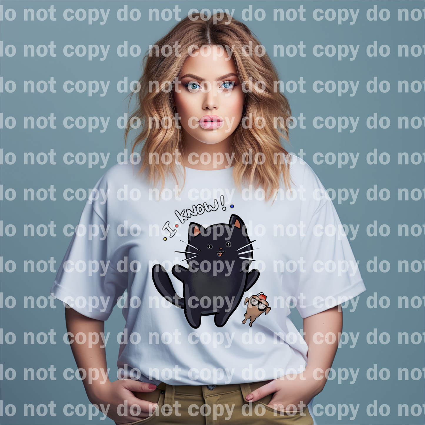 I Know Black Cat and Chick