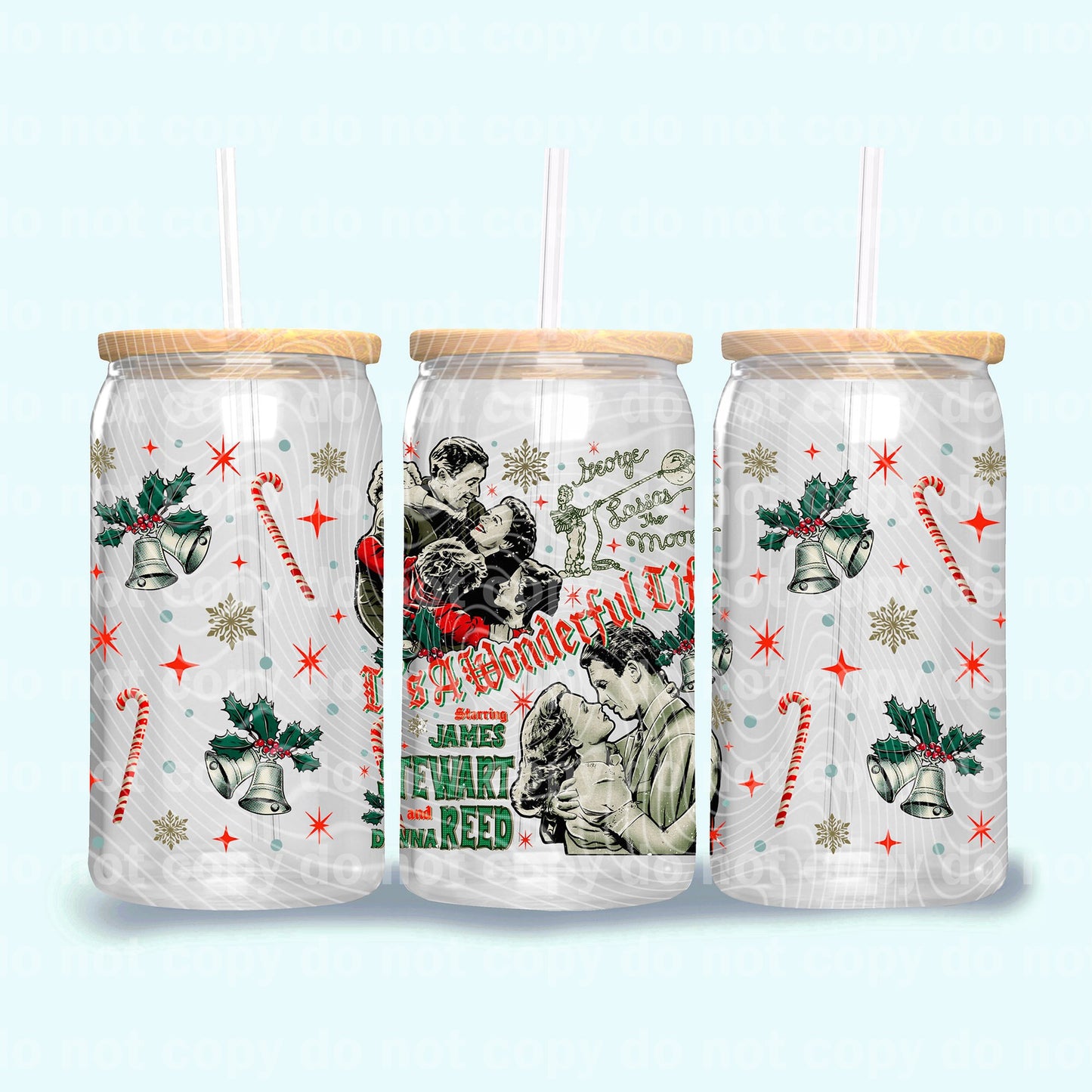 It's A Wonderful Life 16oz Cup Wrap