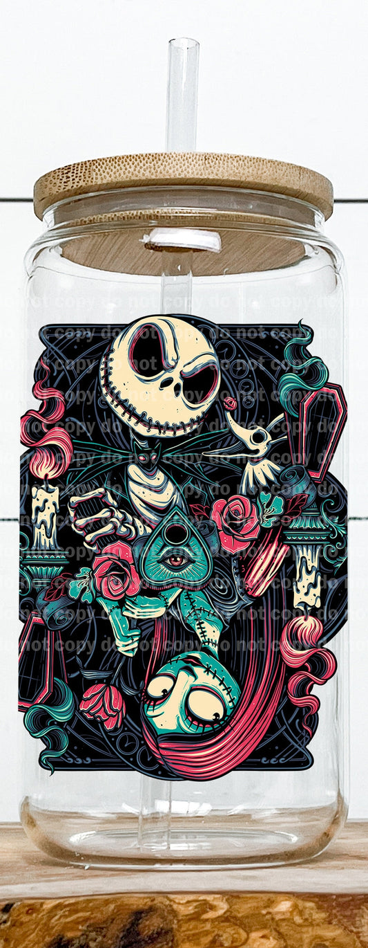Jack And Sally NBC Decal 3.3 x 4