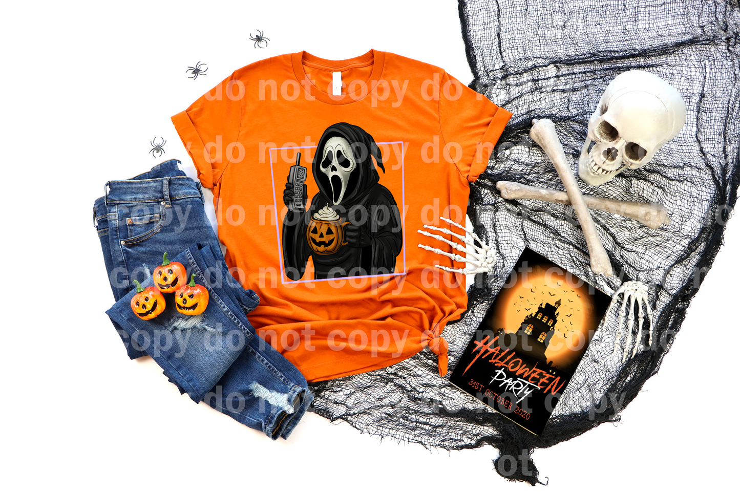 Jack O Latte Ghost Face No Words