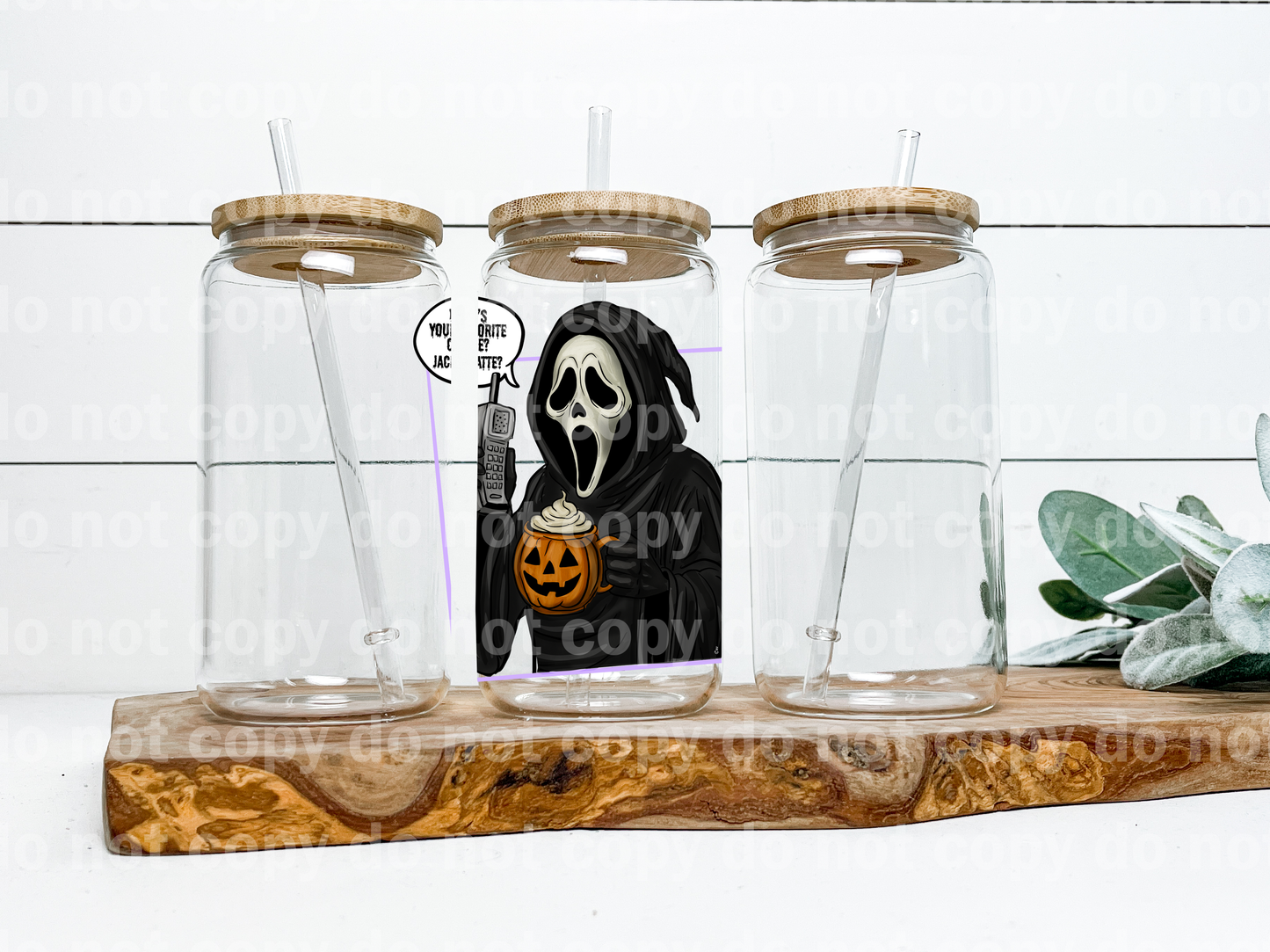 What's Your Favorite Coffee Jack O Latte Ghost Face
