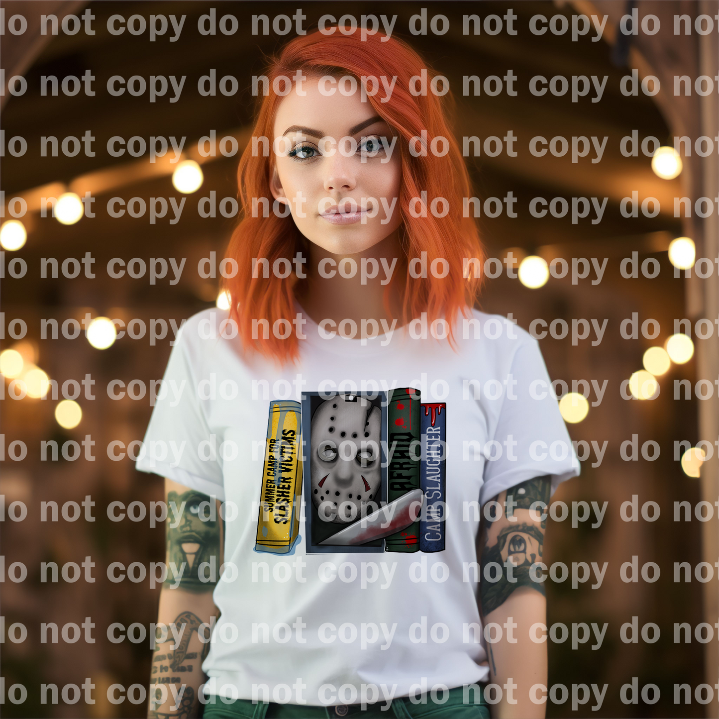 Jason Slasher Book Nook