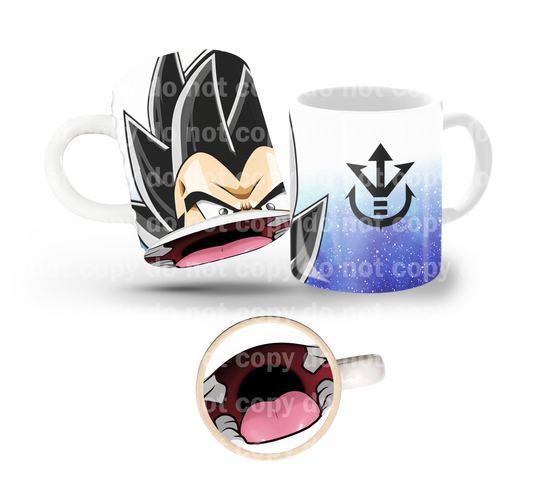 Karate Warrior Tilt & Sip Mug Wrap + Bottom Design Set