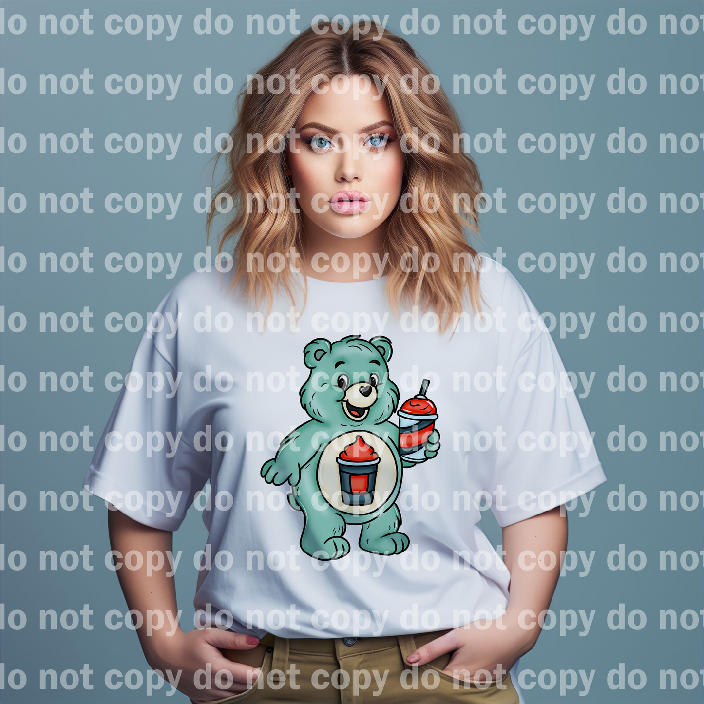 Light Blue Stranger Bear