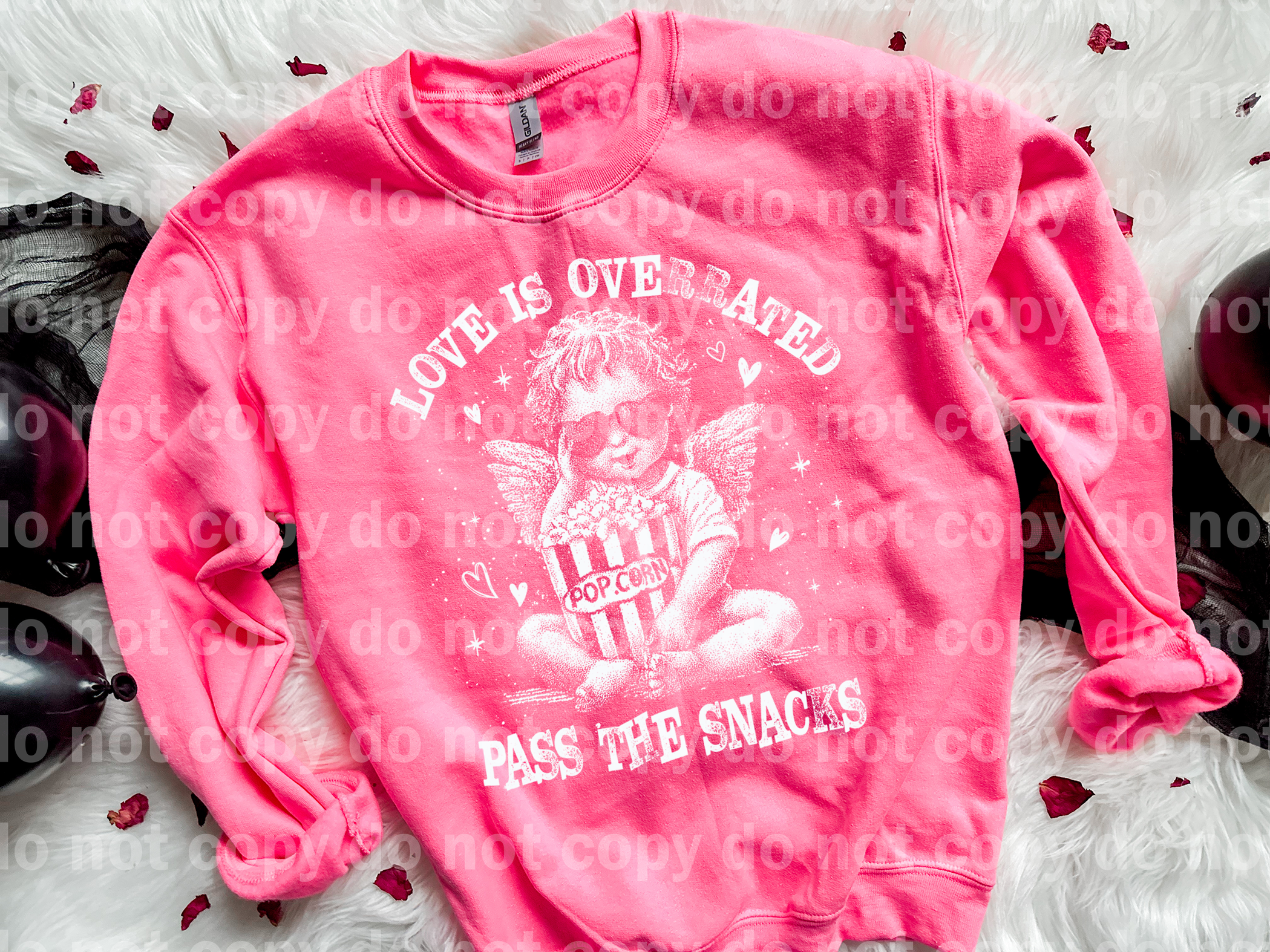 Love Is Overrated Pass The Snacks