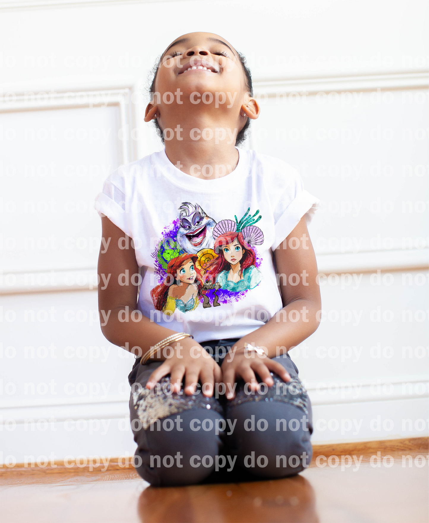 Mermaid and Villain Collage