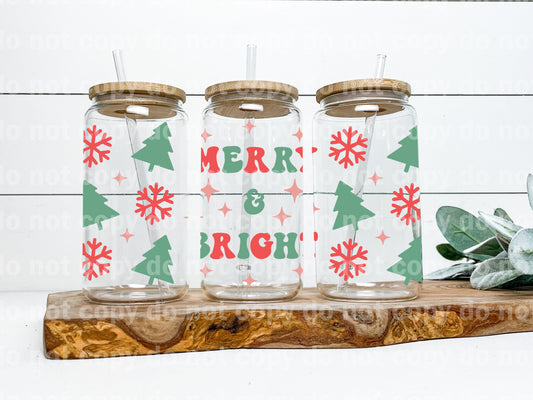 Merry And Bright 16oz Cup Wrap