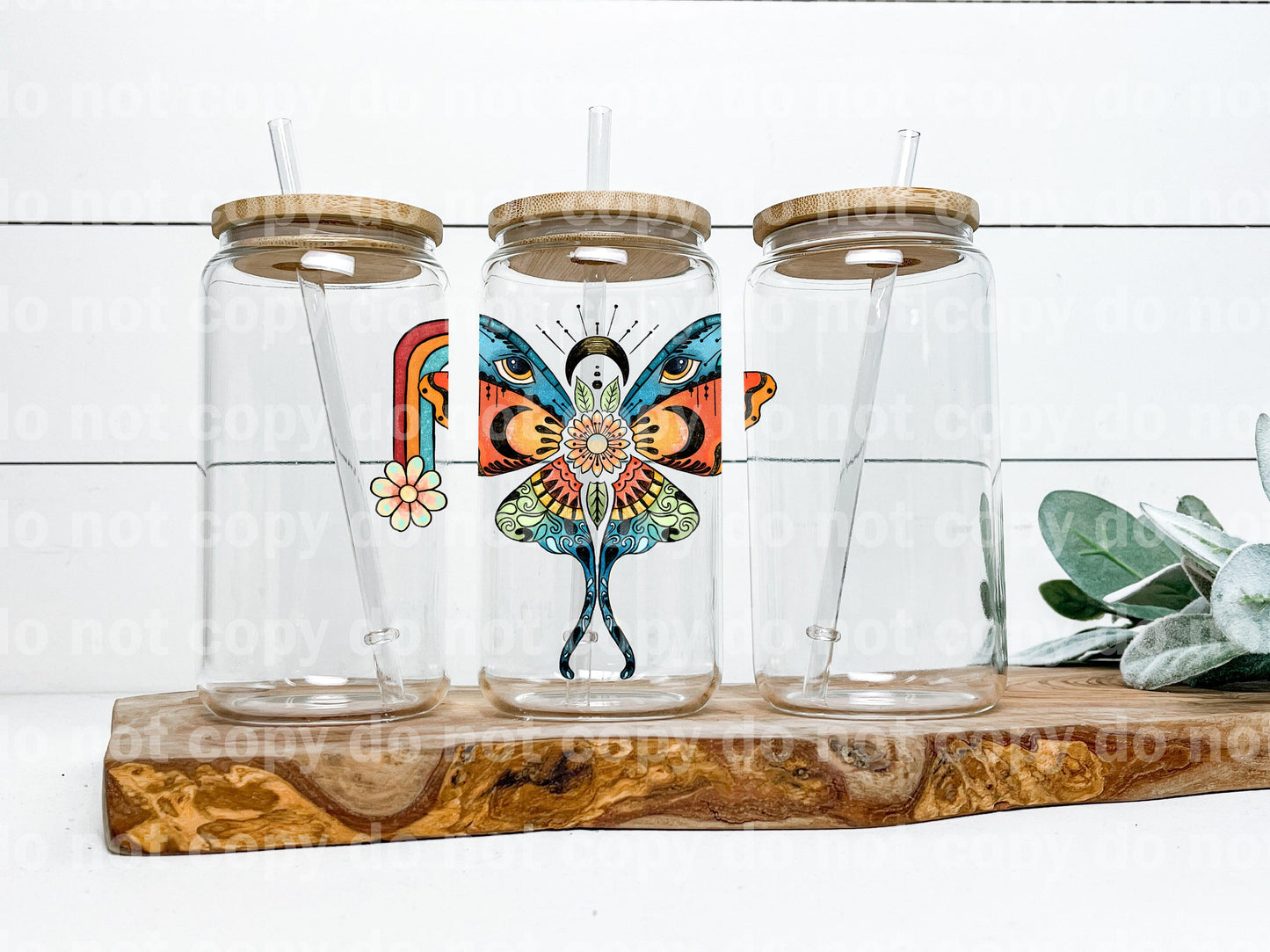 Moth Butterfly Crescent Rainbow