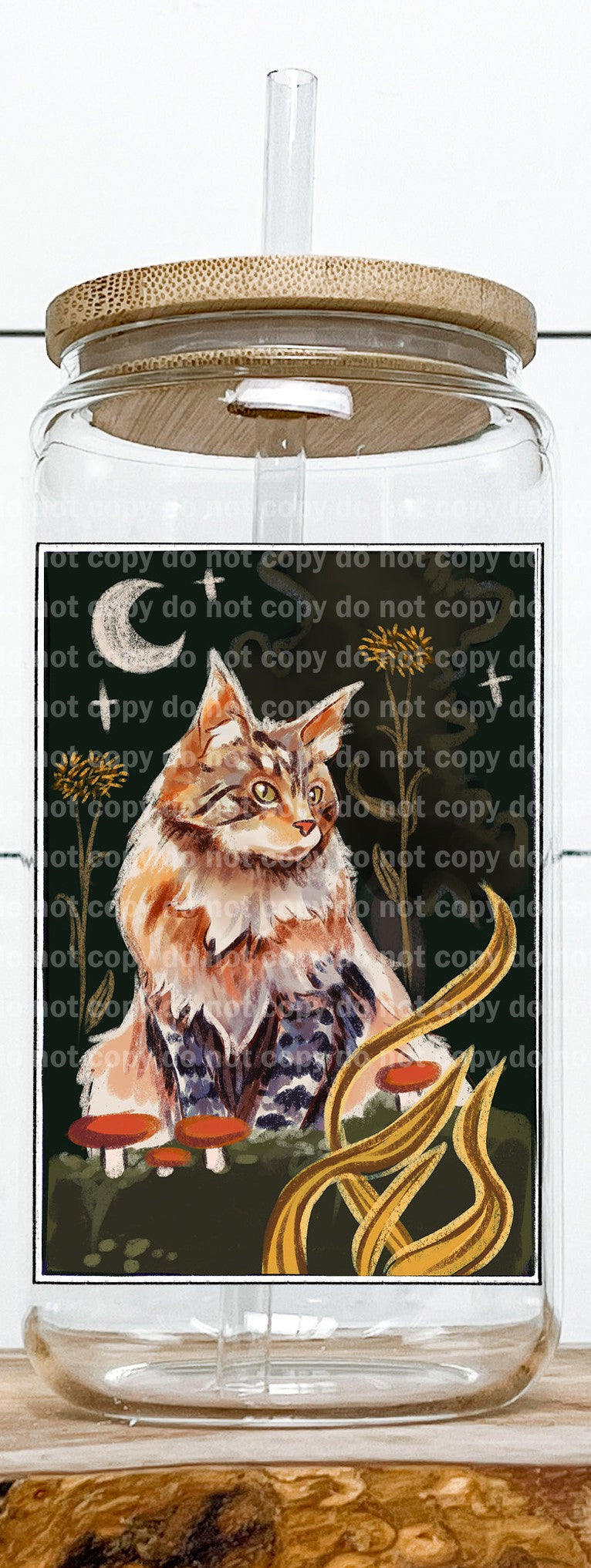 Mystic Cat Tarot Card
