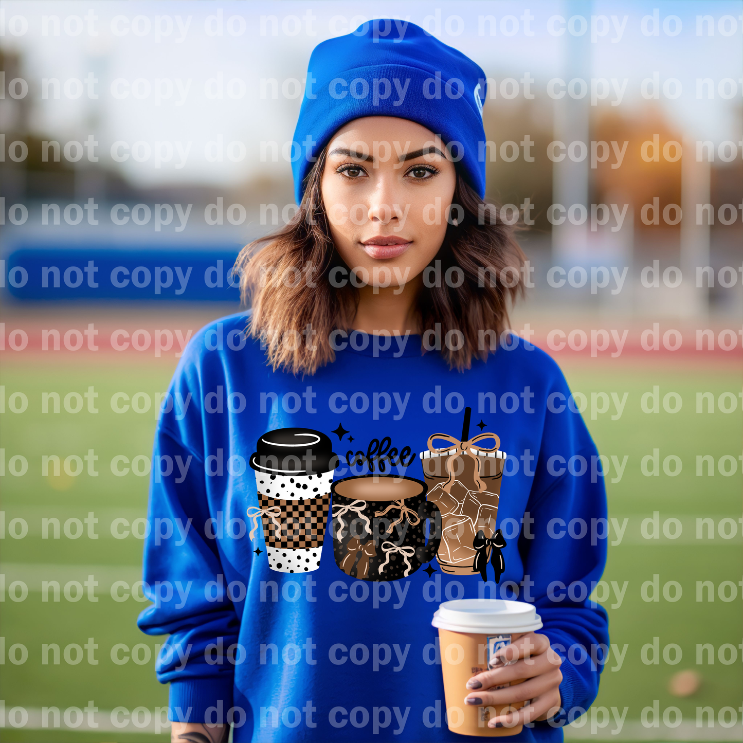 Neutral Coffee and Bow