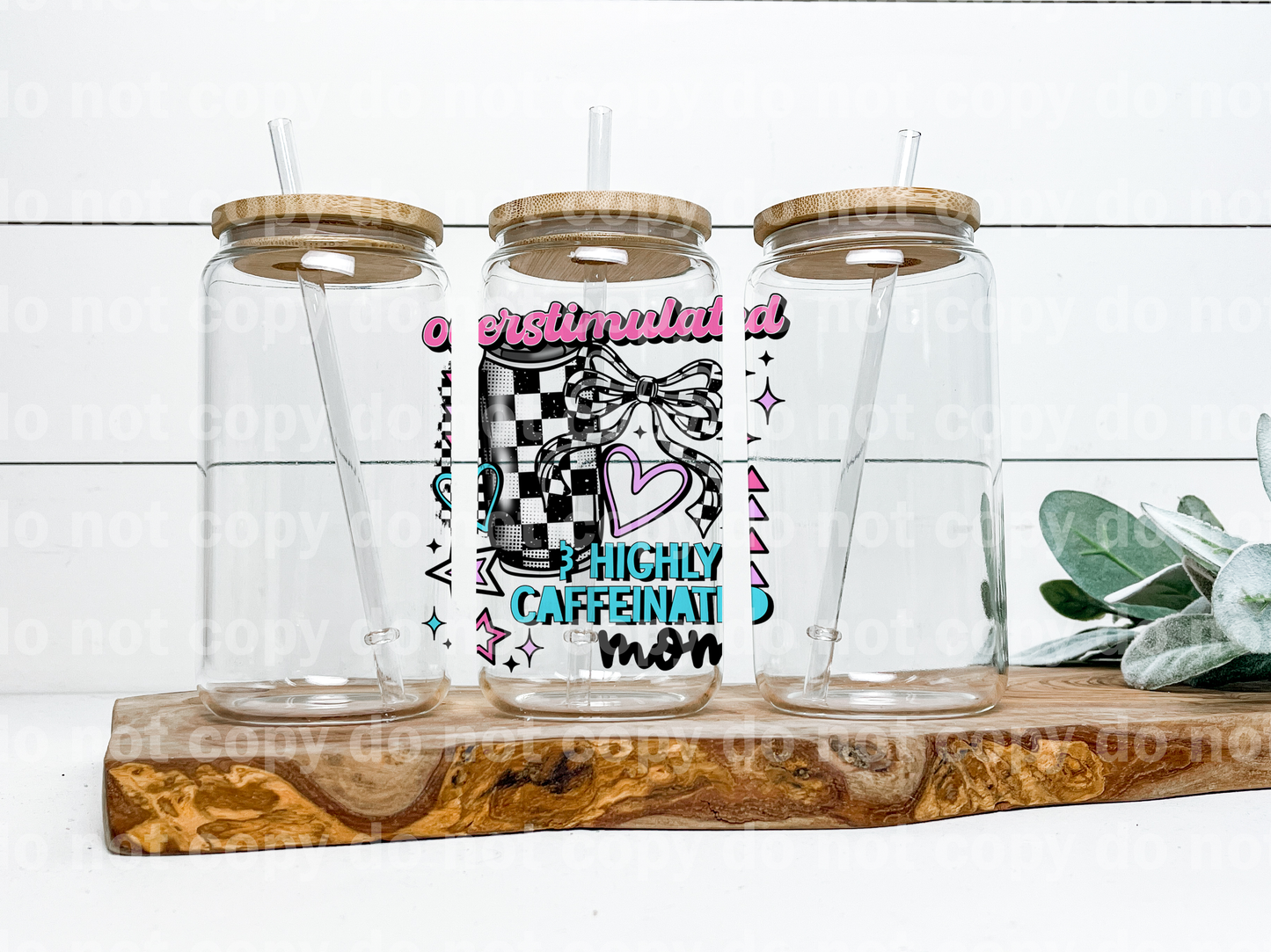 Overstimulated Highly Caffeinated Mom