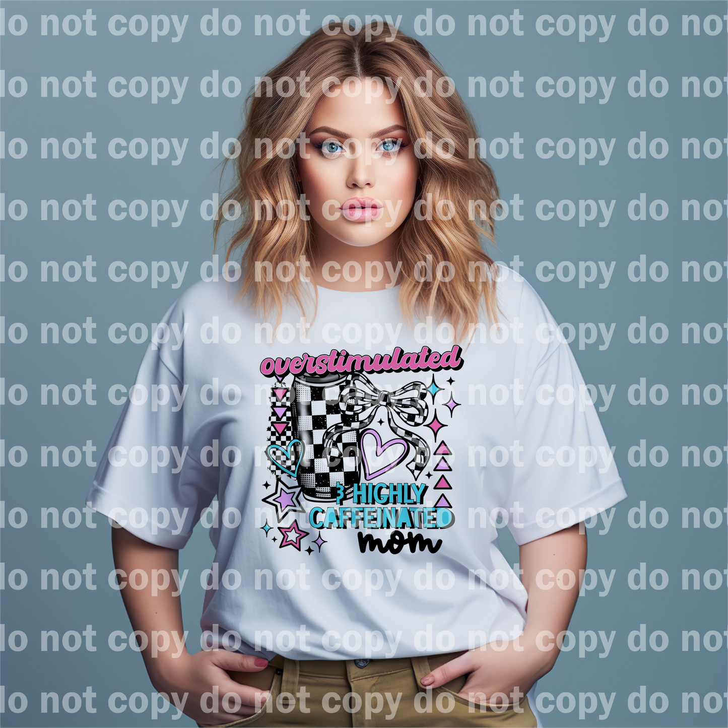 Overstimulated Highly Caffeinated Mom