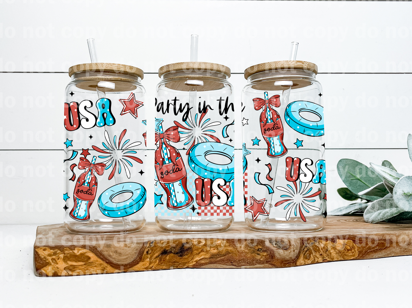Party In The USA 16oz Cup Wrap