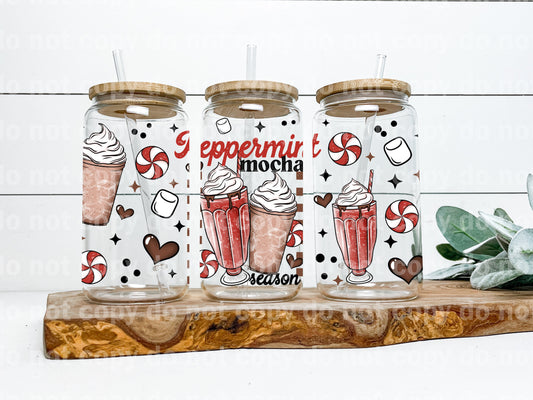 Peppermint Mocha Season 16oz Cup Wrap