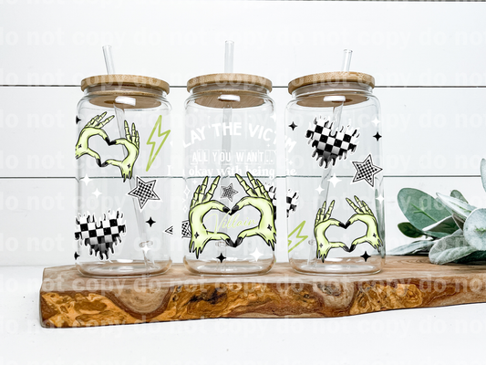 Play The Victim Witchy Hand 16oz Cup Wrap