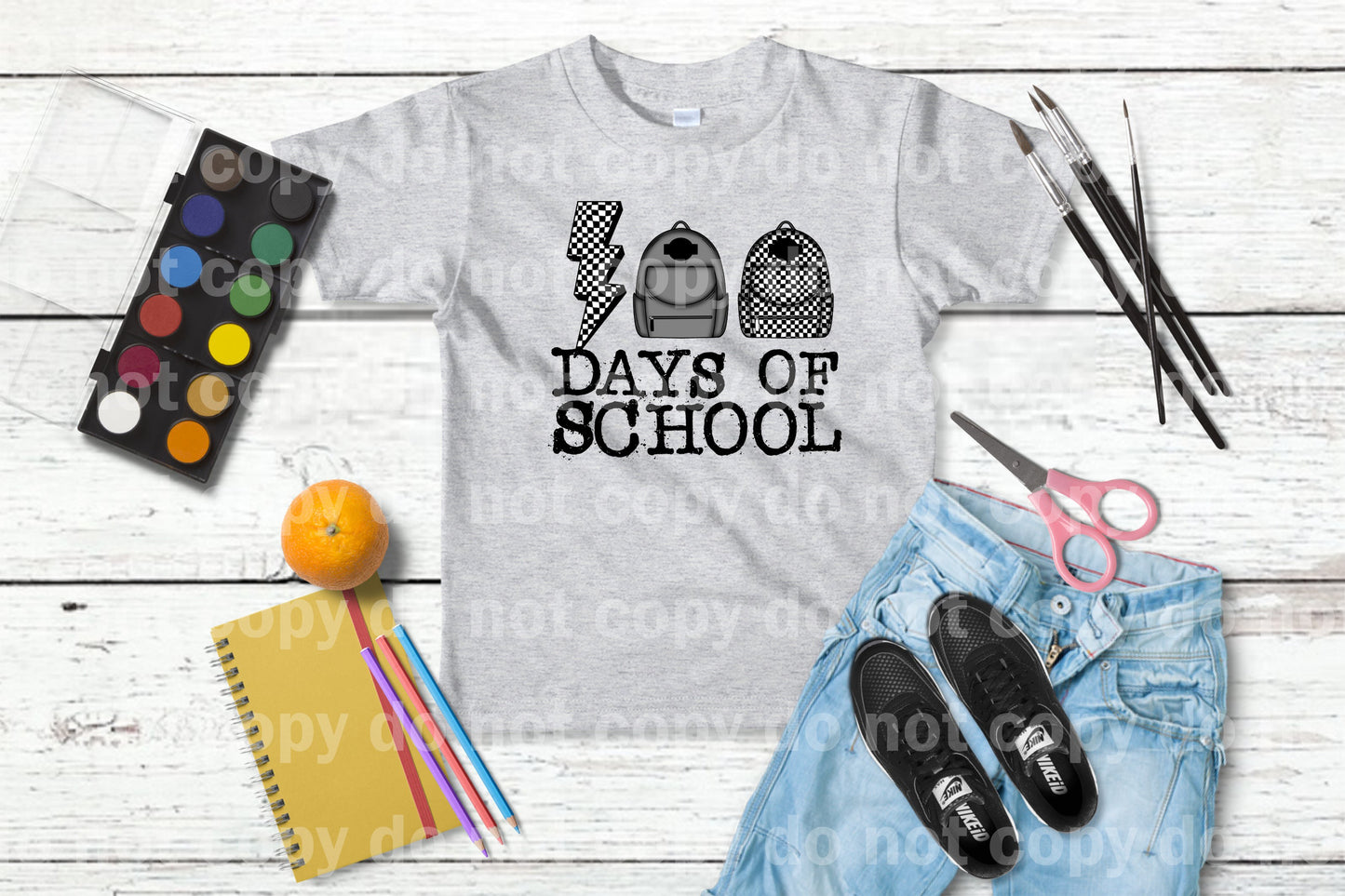 100 Days of School Dream Print or Sublimation Print