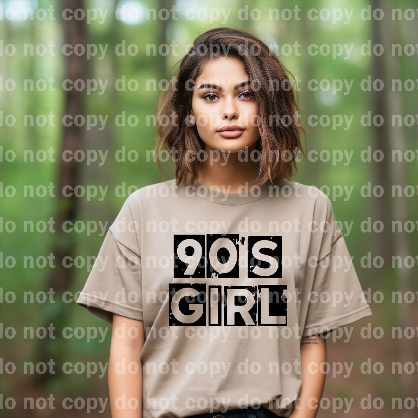 90's Girl Black/White Dream Print or Sublimation Print