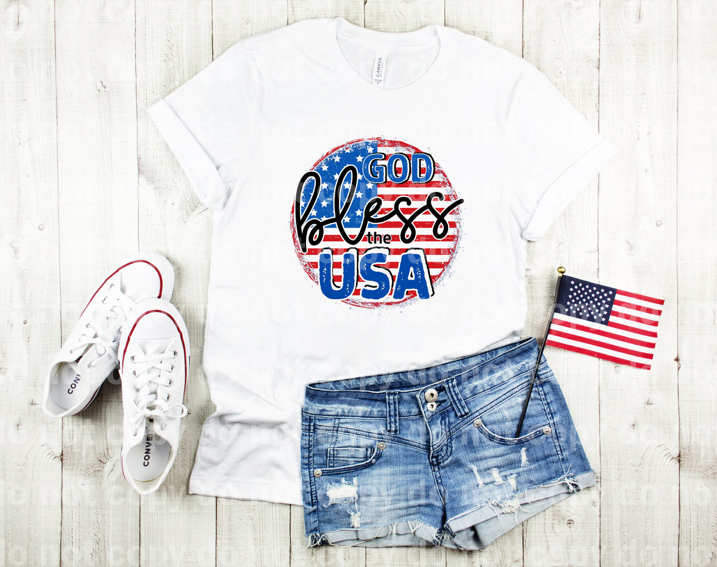 God Bless The USA Dream Print or Sublimation Print