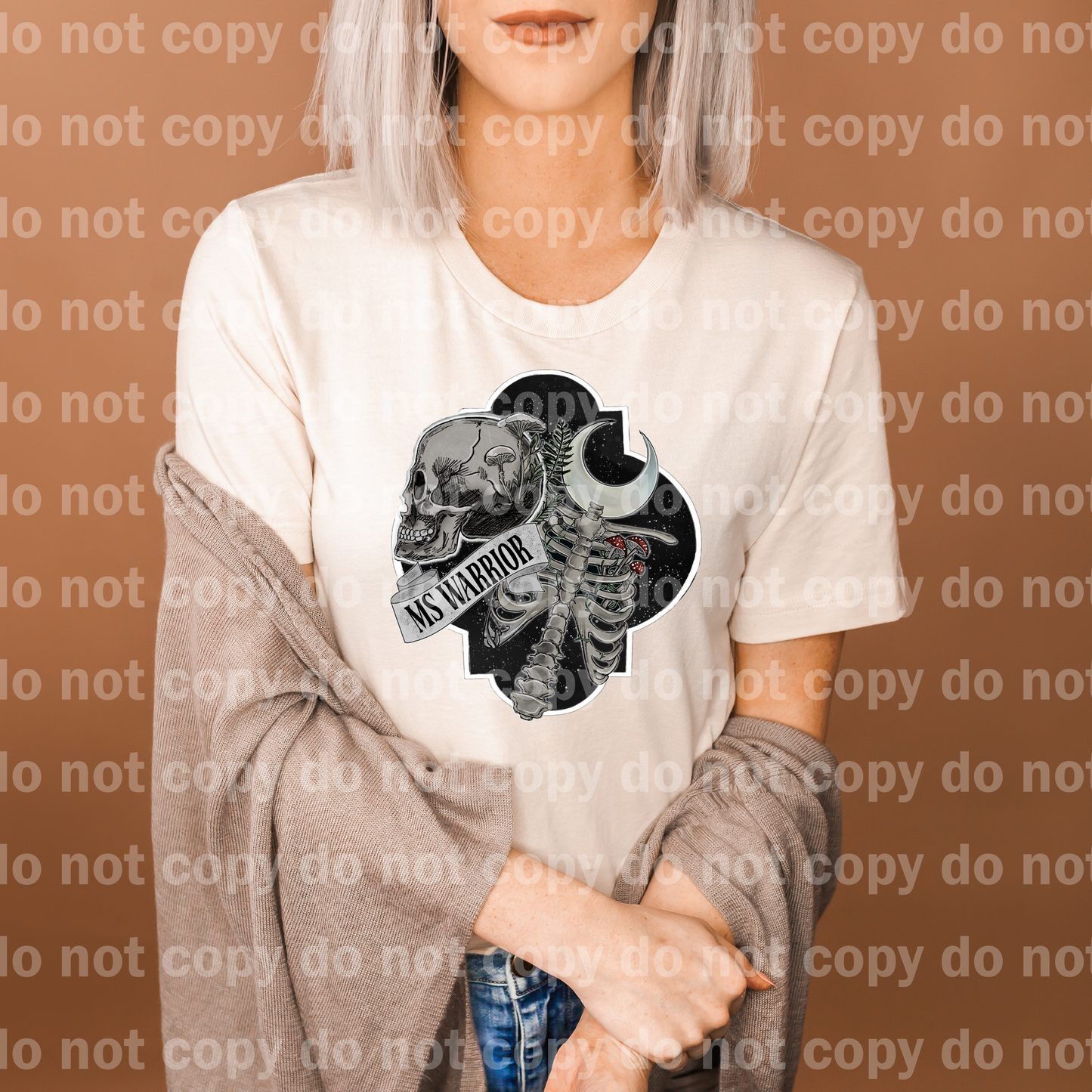 MS Warrior Skull Moon Emblem