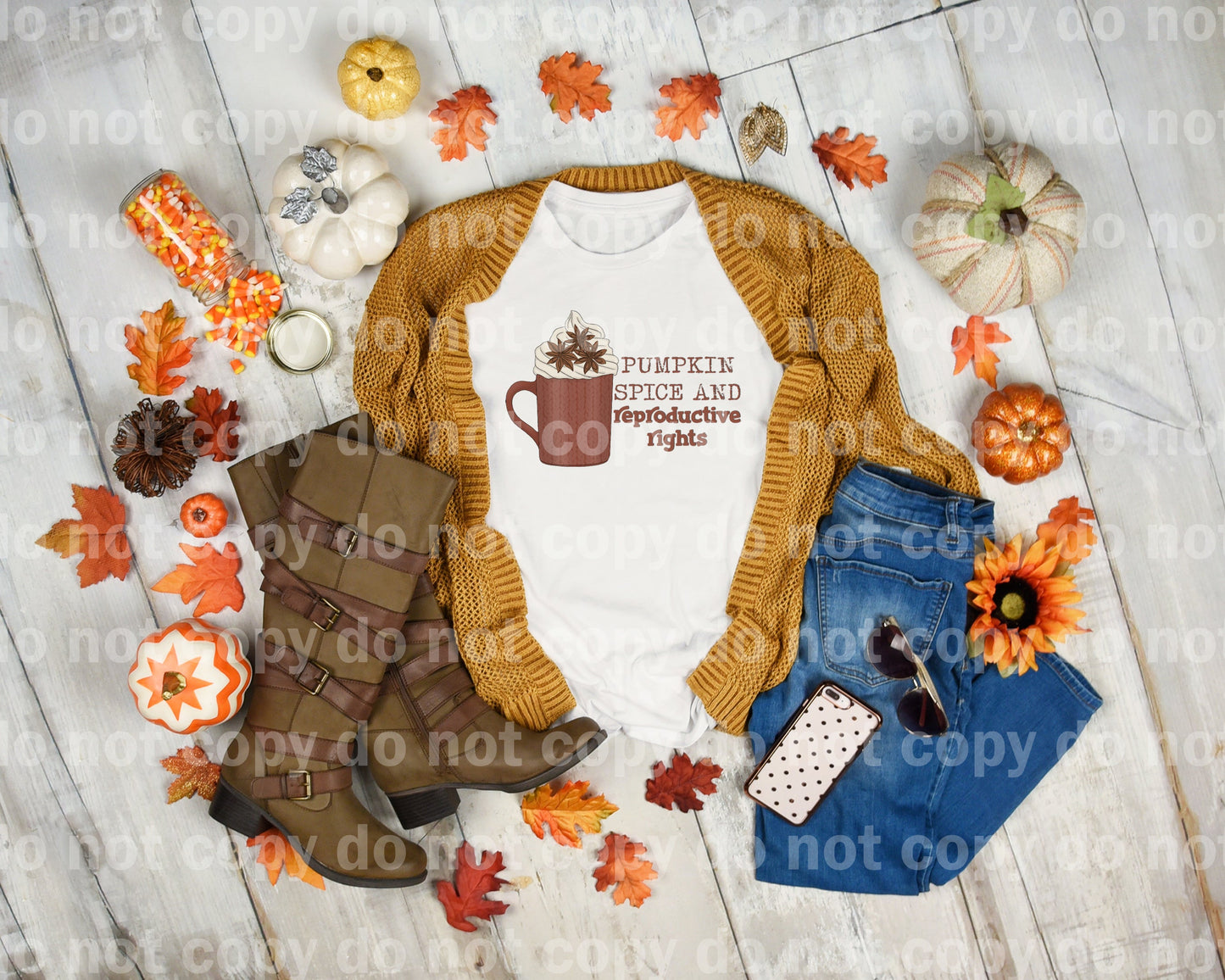 Pumpkin Spice And Reproductive Rights Dream Print or Sublimation Print