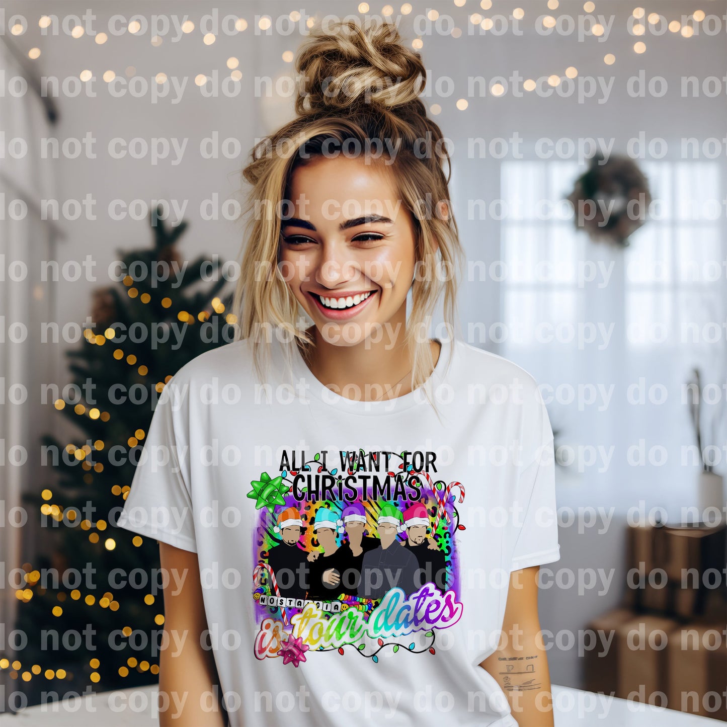 All I Want For Christmas Is Tour Dates Dream Print or Sublimation Print