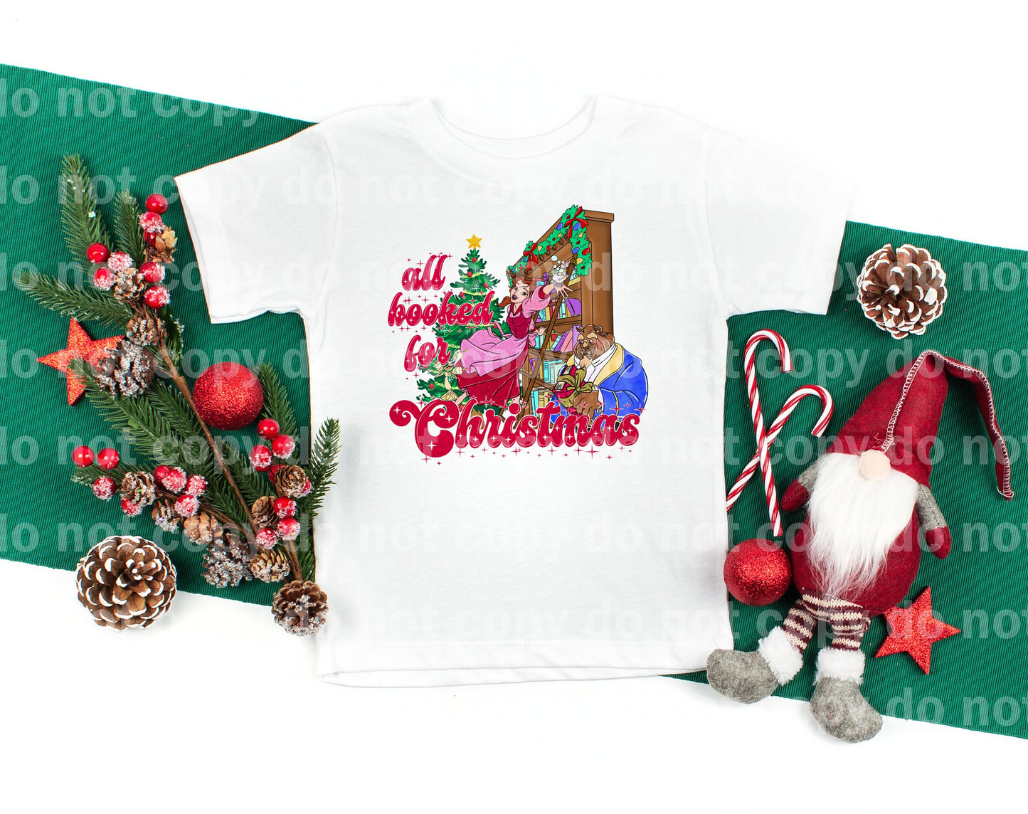 All Booked For Christmas Dream Print or Sublimation Print