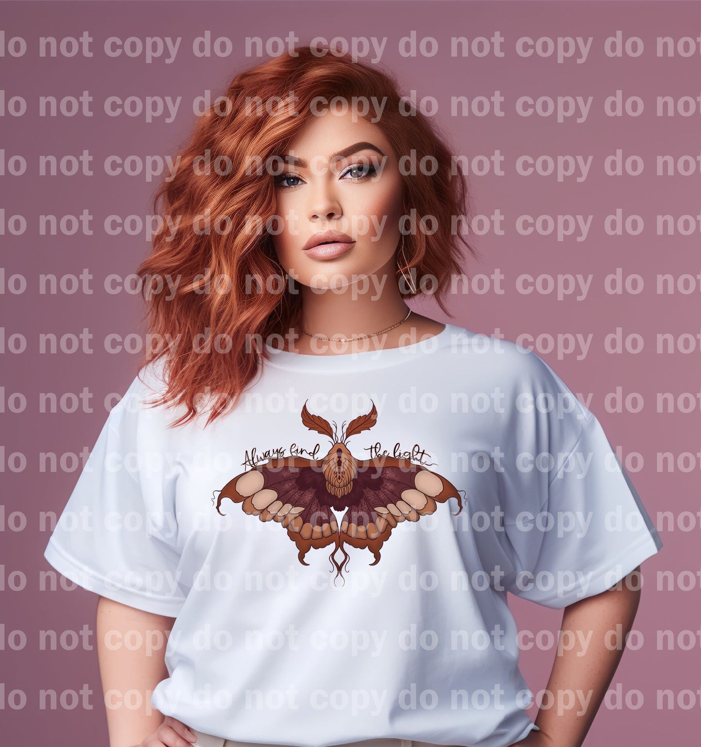 Always Find The Light Moth Dream Print or Sublimation Print