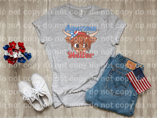 American Heifer Girl Dream Print or Sublimation Print