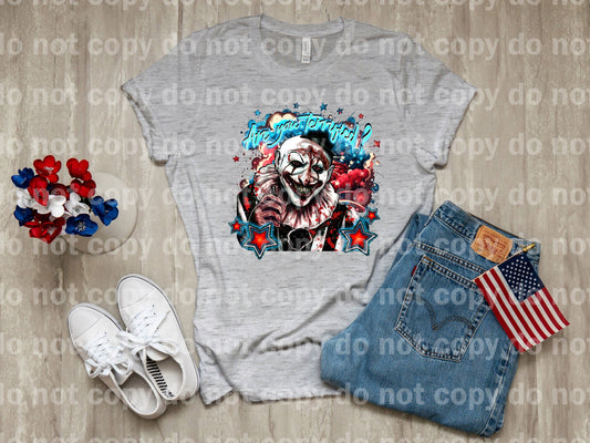 Are You Terrified Dream Print or Sublimation Print