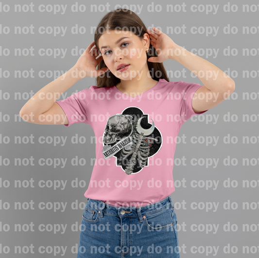 Arthritis Warrior Skull Moon Emblem