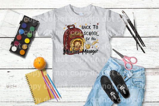 Back To School For This Mischief Manager Gryffin Lion Dream Print or Sublimation Print