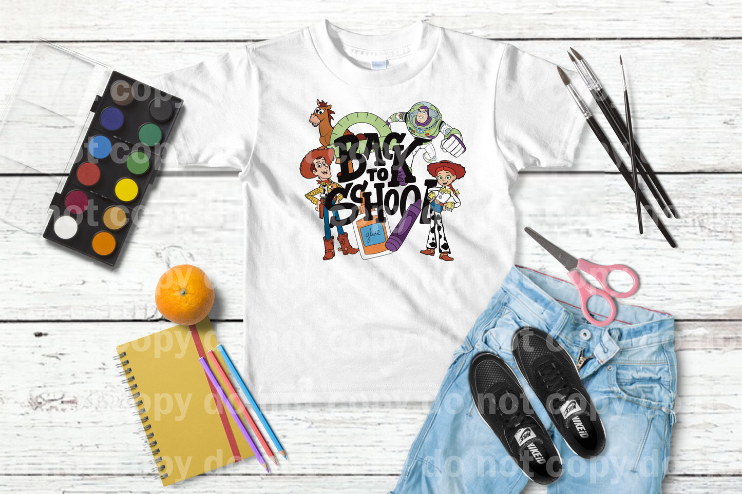 Back To School Living Toys Dream Print or Sublimation Print