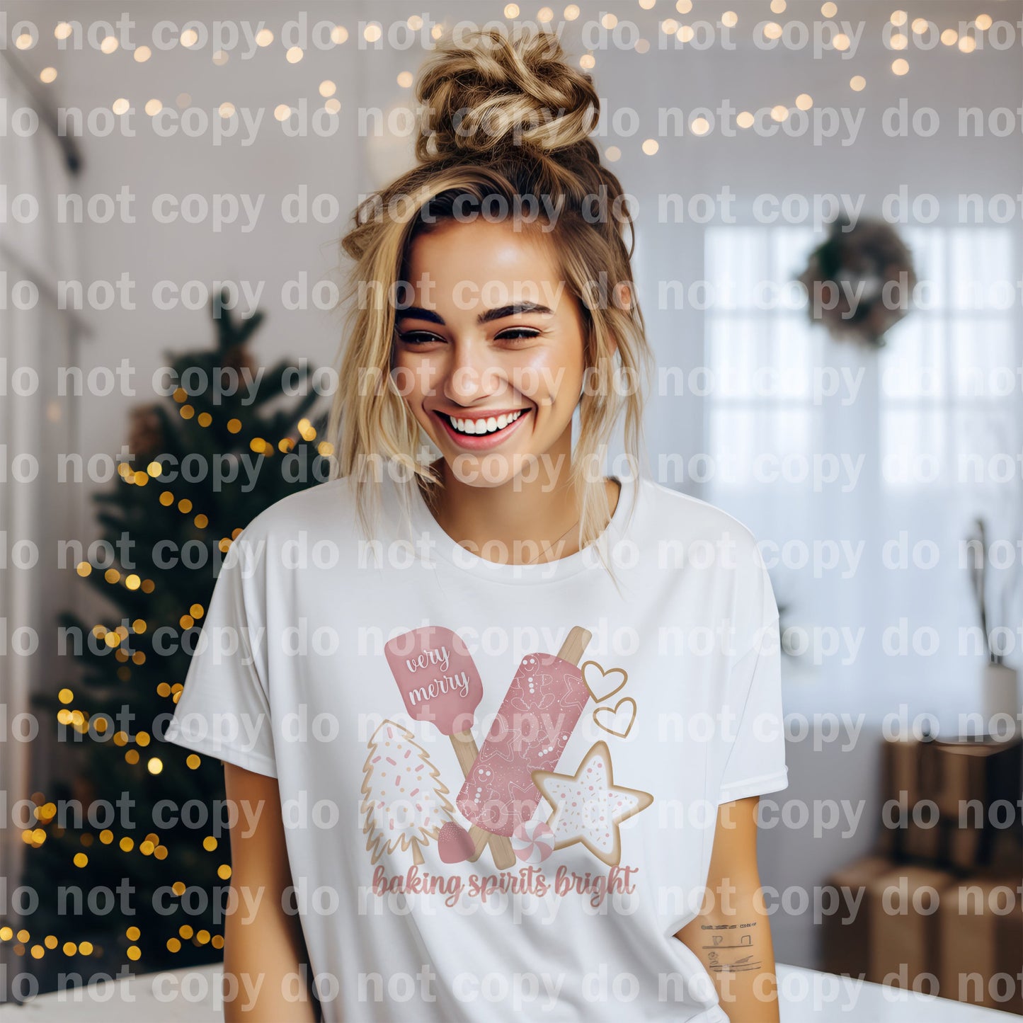 Baking Spirits Bright Very Merry Dream Print or Sublimation Print