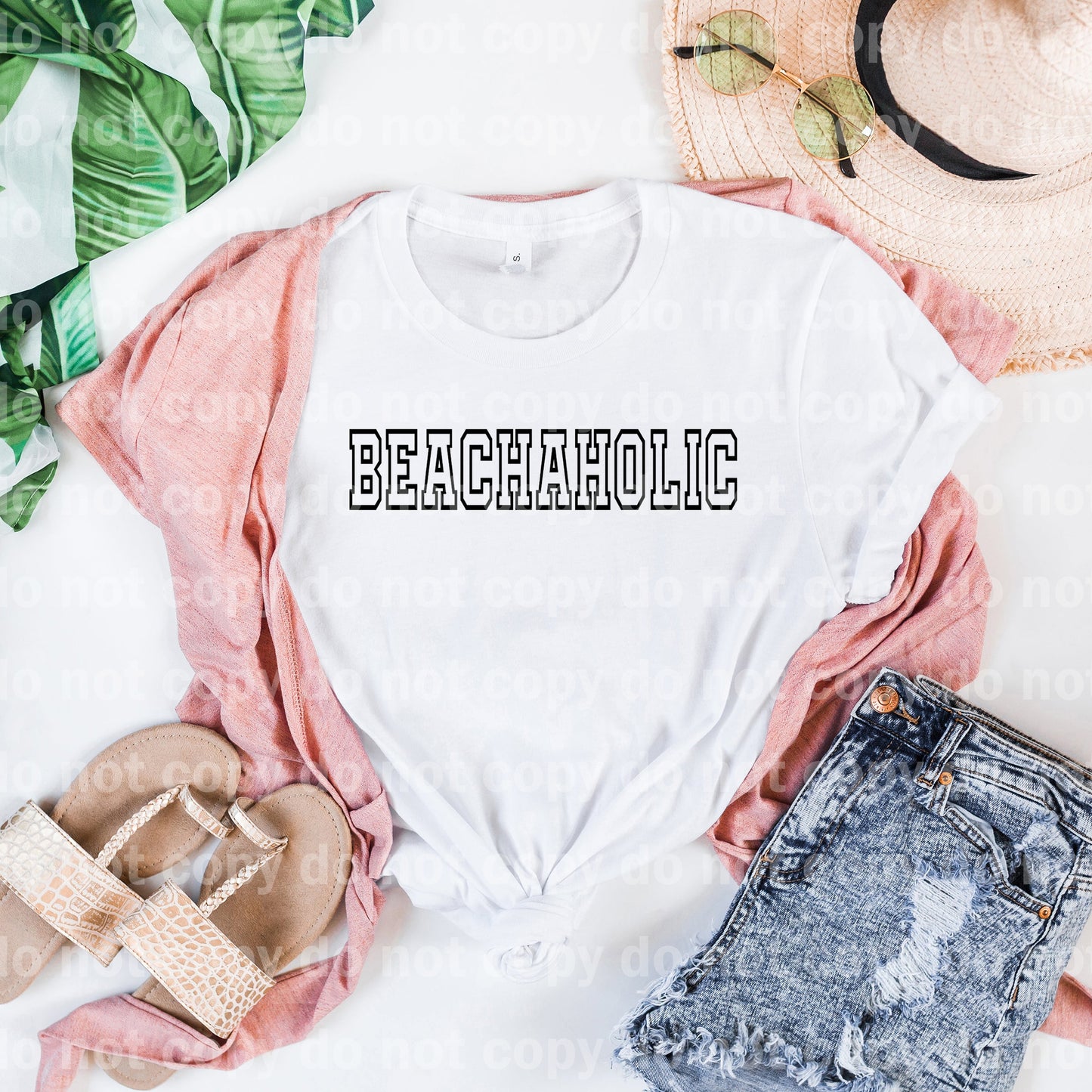 Beachaholic Typography Dream Print or Sublimation Print