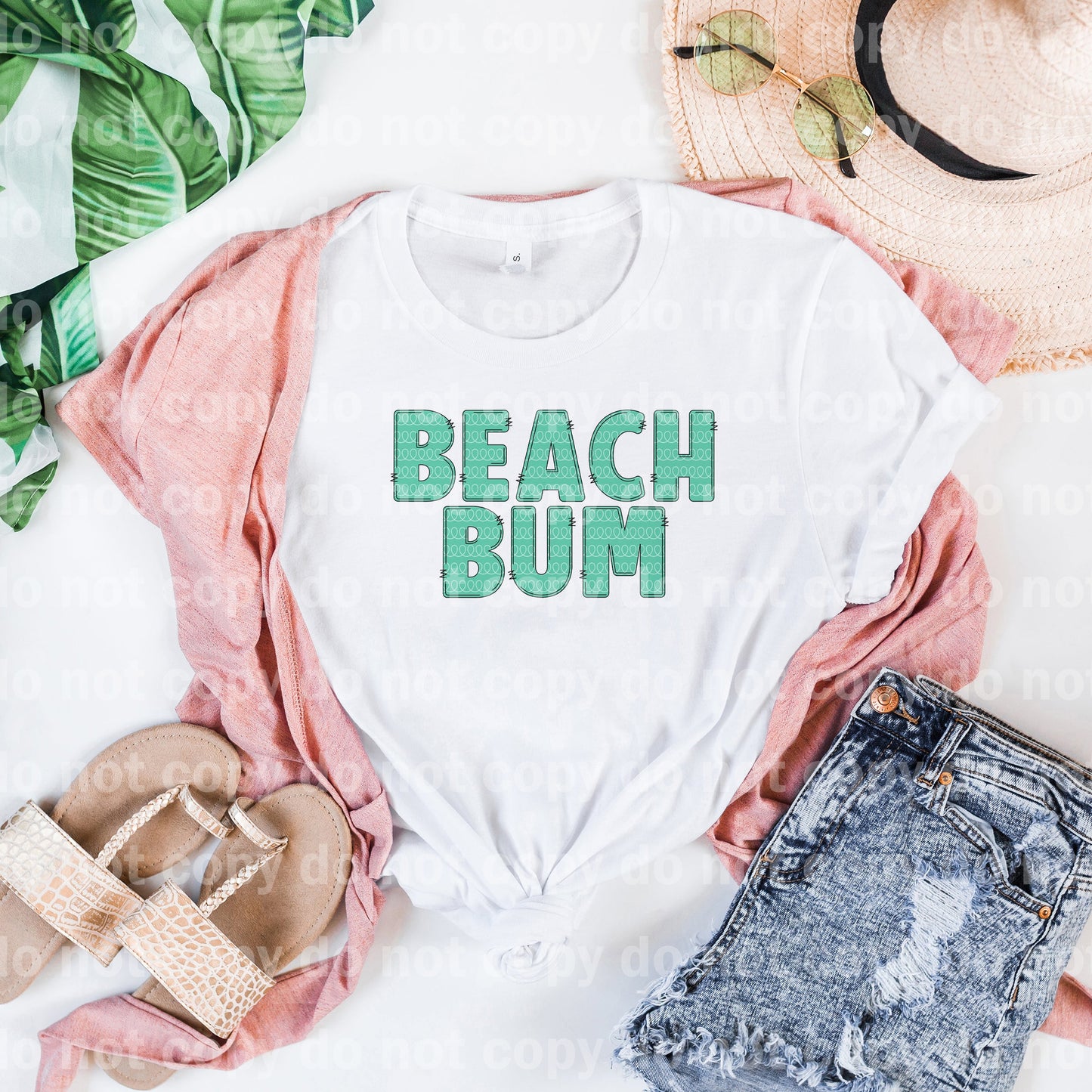 Beach Bum Doodle Dream Print or Sublimation Print